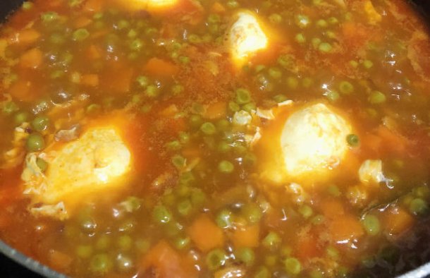 Paula's Portuguese Green Pea Stew (Ervilhas Guisadas)