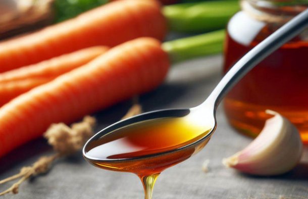 Carrot Syrup for Cough, Flu & Colds