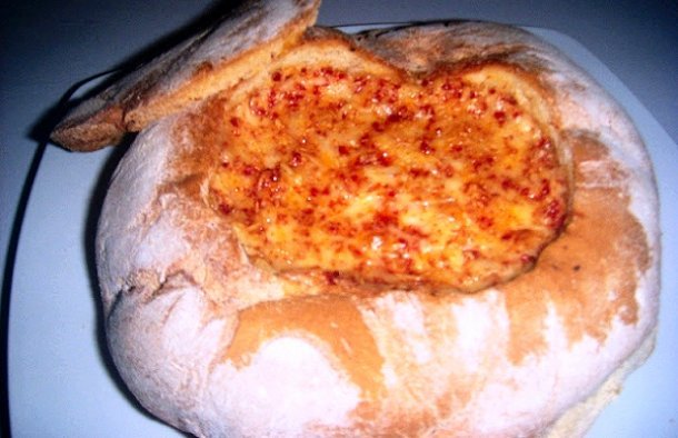 Portuguese Linguiça Stuffed Bread