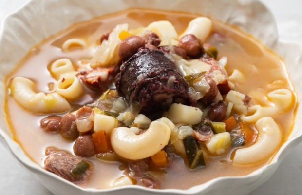 Portuguese Cozido Soup