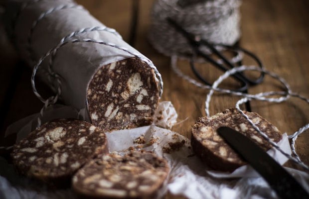 Easy Portuguese Chocolate Salami