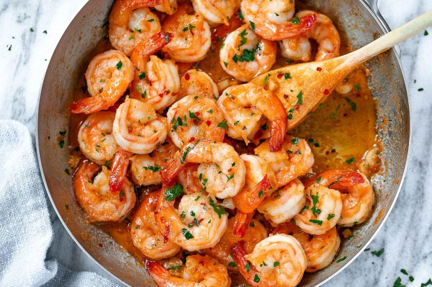 Portuguese Garlic Shrimp