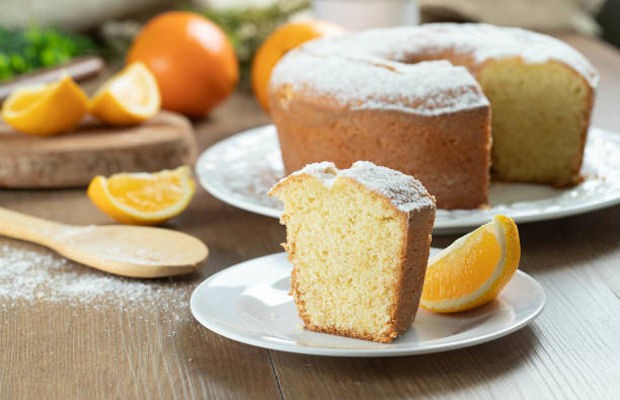 Portuguese Orange Cake Without Frosting