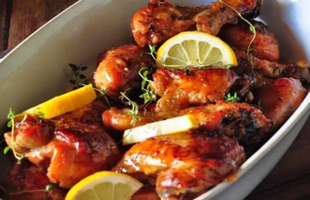 Portuguese Honey and Lemon Chicken